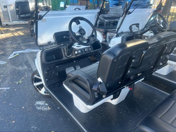 Gas-powered golf carts