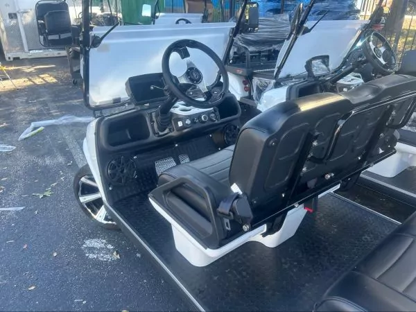 Gas-powered golf carts