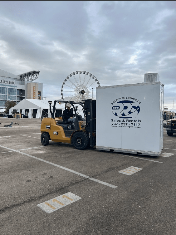 Mobile freezer trailer units