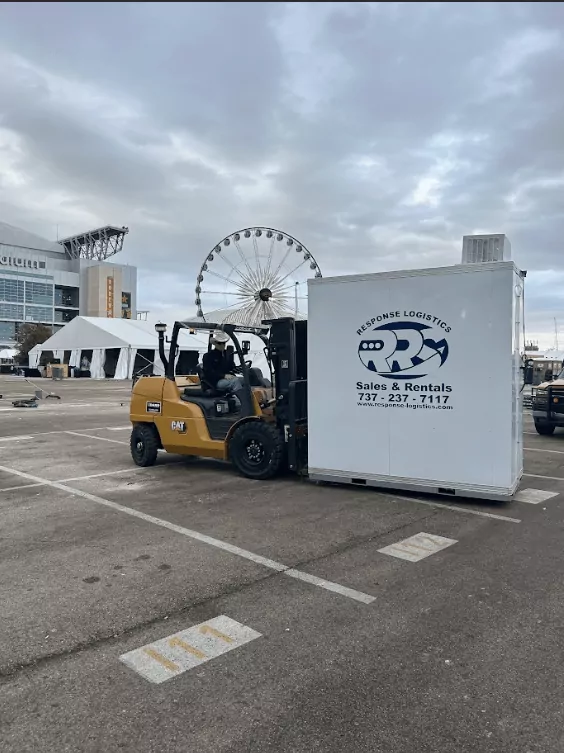 Mobile freezer trailer units