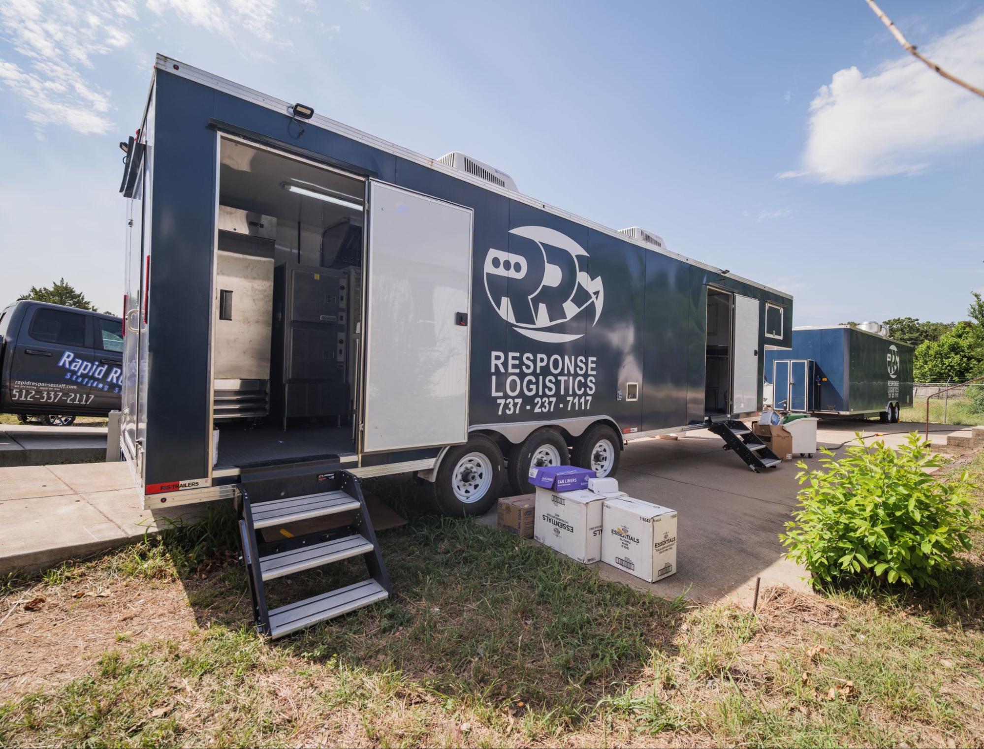 Temporary facilities during construction