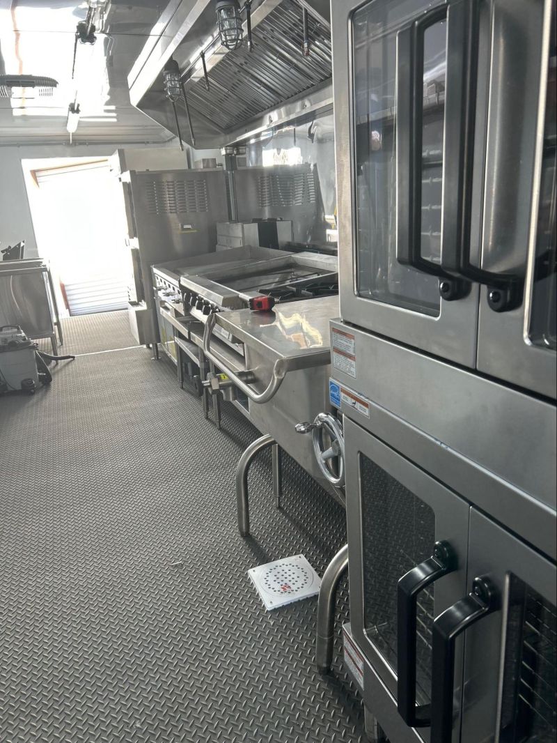 Forklift-ready skid kitchen