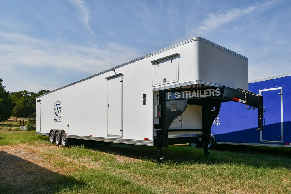 Large White Kitchen Trailer