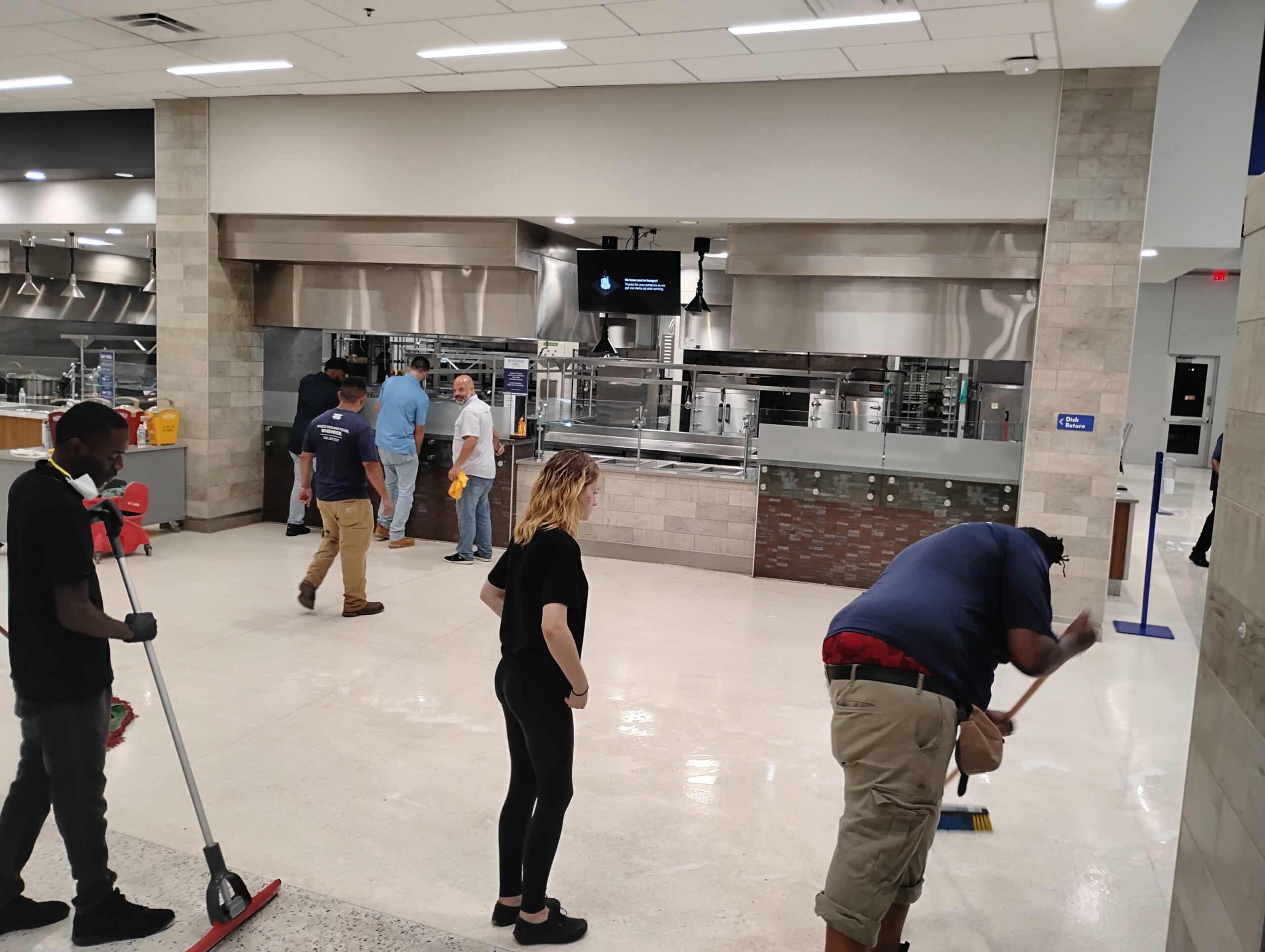 kitchen cleaning